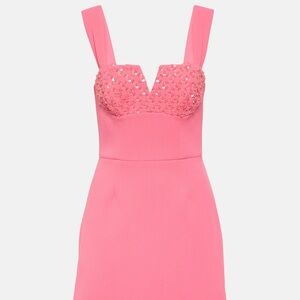 rebecca vallance marie mini dress in pink